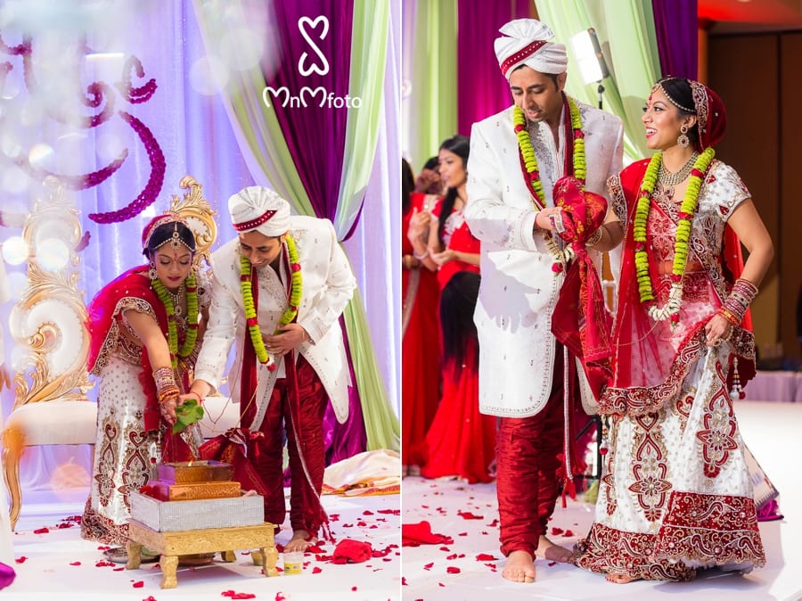 Dallas Indian wedding - phera and saptapadi