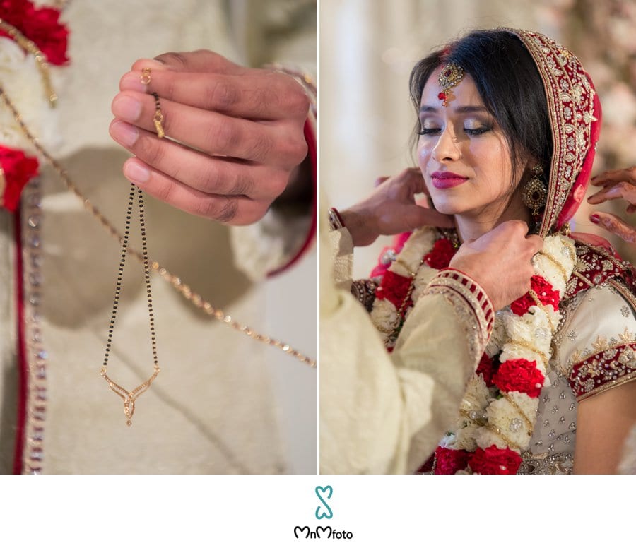 Hindu wedding at the Omni Las Colinas - mangal sutra