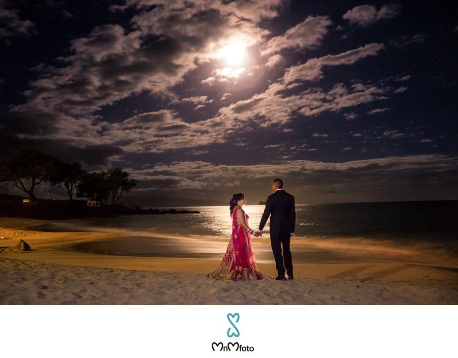 Breathtaking Indian Wedding On The Beach In Maui Hawaii Indian