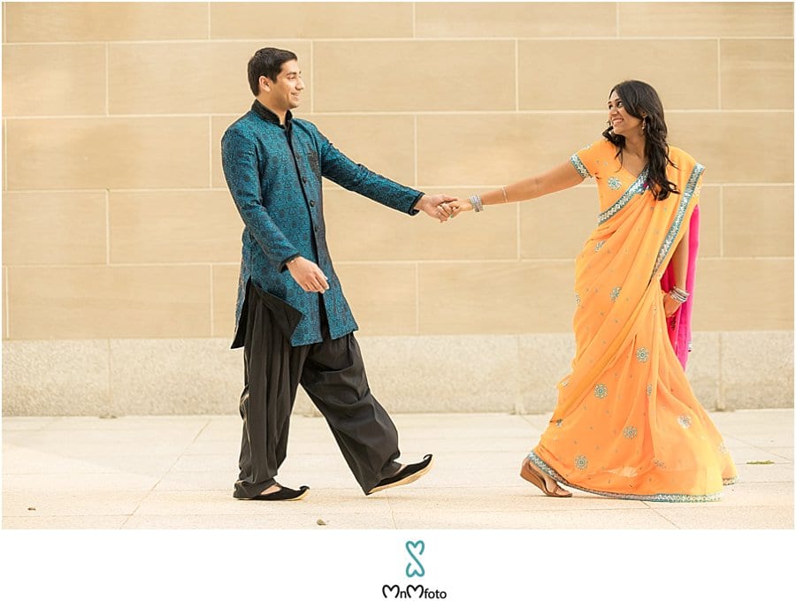 Hardik and Hiral | Atlanta Indian engagement session | Jamie Howell