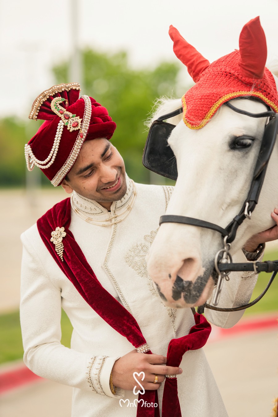 Indian Gujarati Wedding Photography Dallas groom coverage