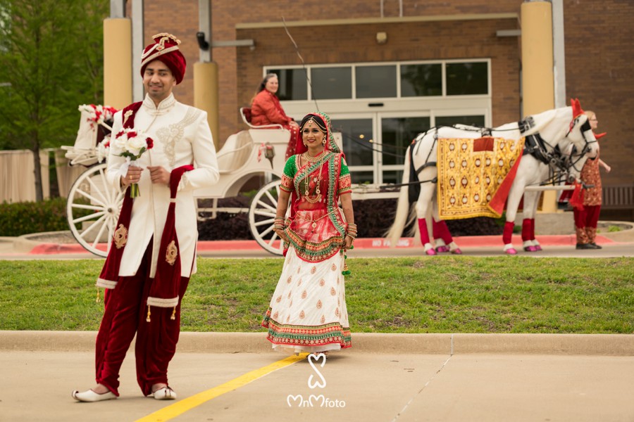 Indian wedding photography first look reveal