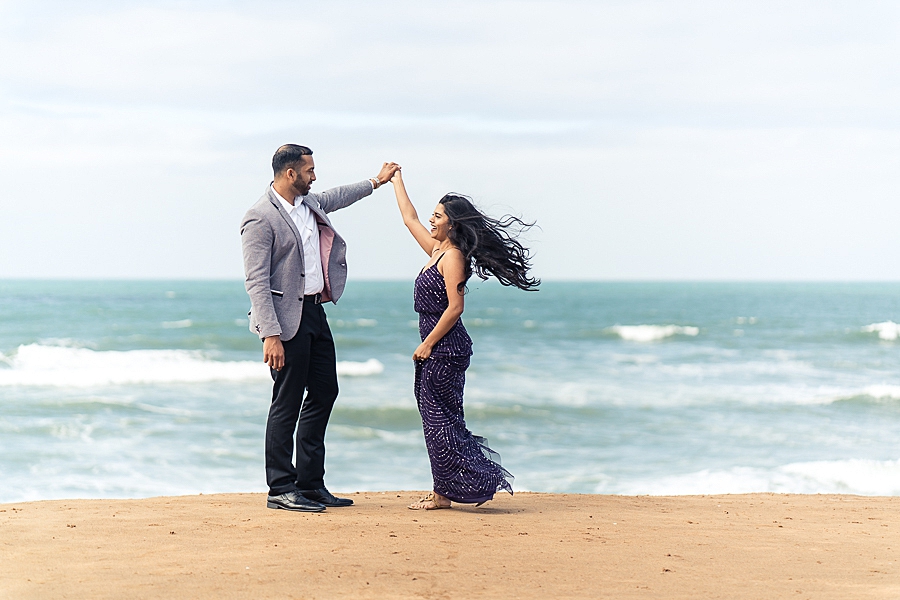 San Diego Balboa Park engagement photos 