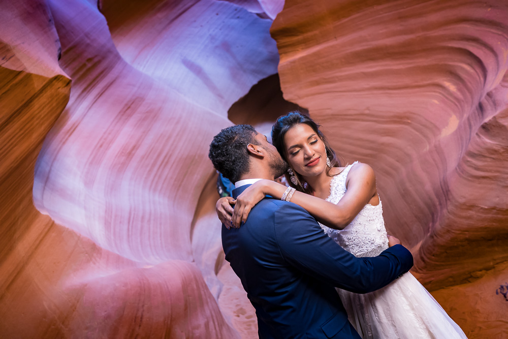 Antelope Canyon Engagement photo Shoot 