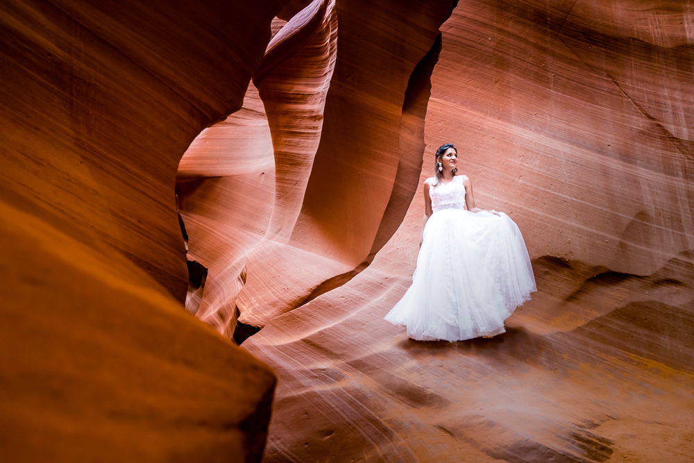 Antelope Canyon Engagement photo Shoot 