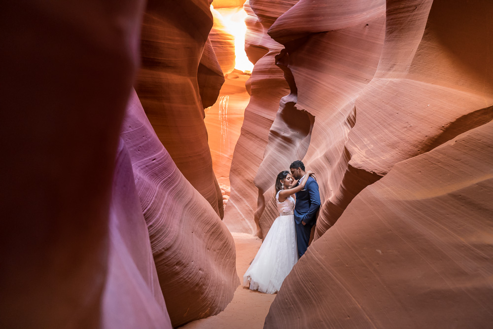 Antelope Canyon Engagement photo Shoot 