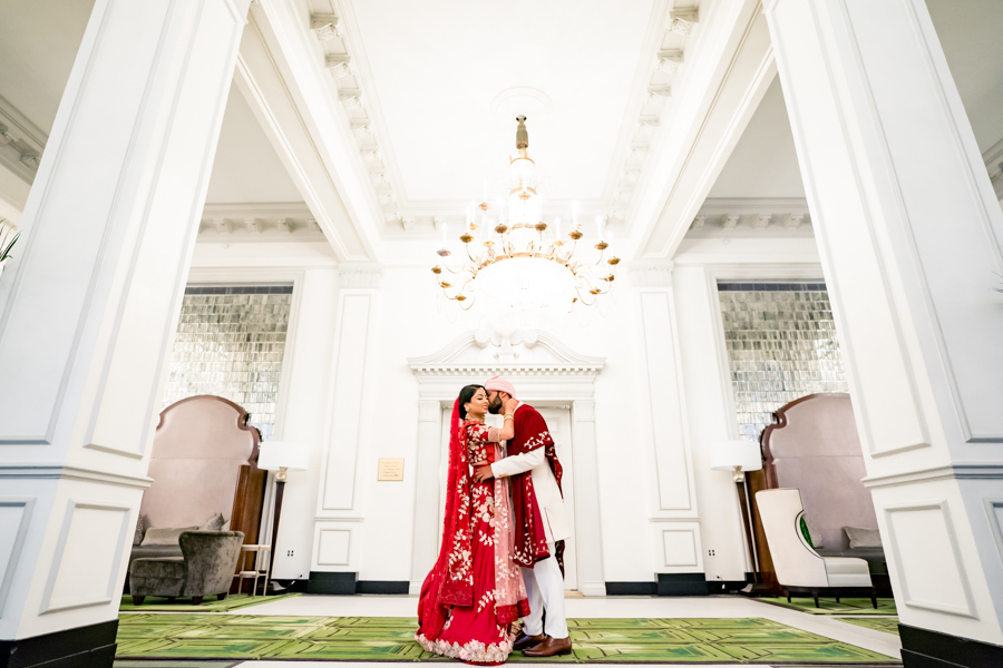 St Anthony Hotel luxury indian wedding photographer 