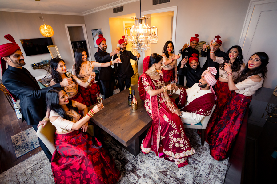 St Anthony Hotel luxury indian wedding photographer 