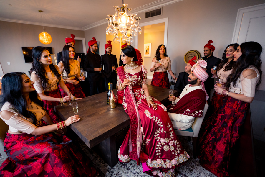 St Anthony Hotel luxury indian wedding photographer 