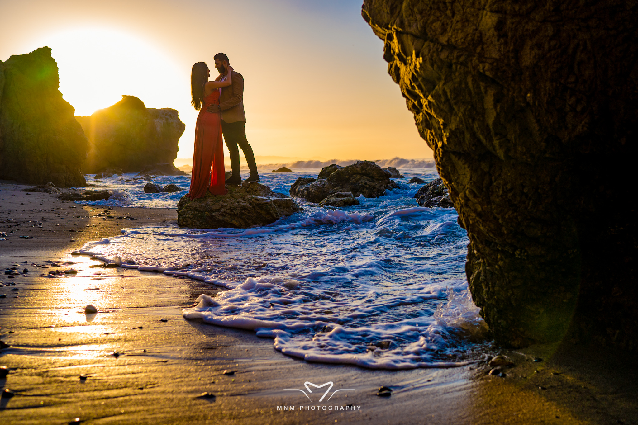 El Metador Beach Engagement Photos