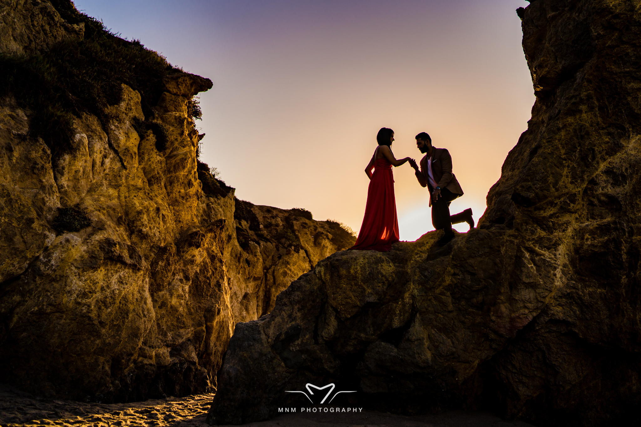 El Metador Beach Engagement Photos