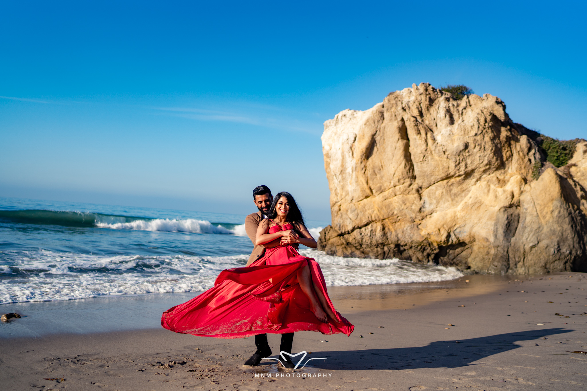 El Metador Beach Engagement Photos