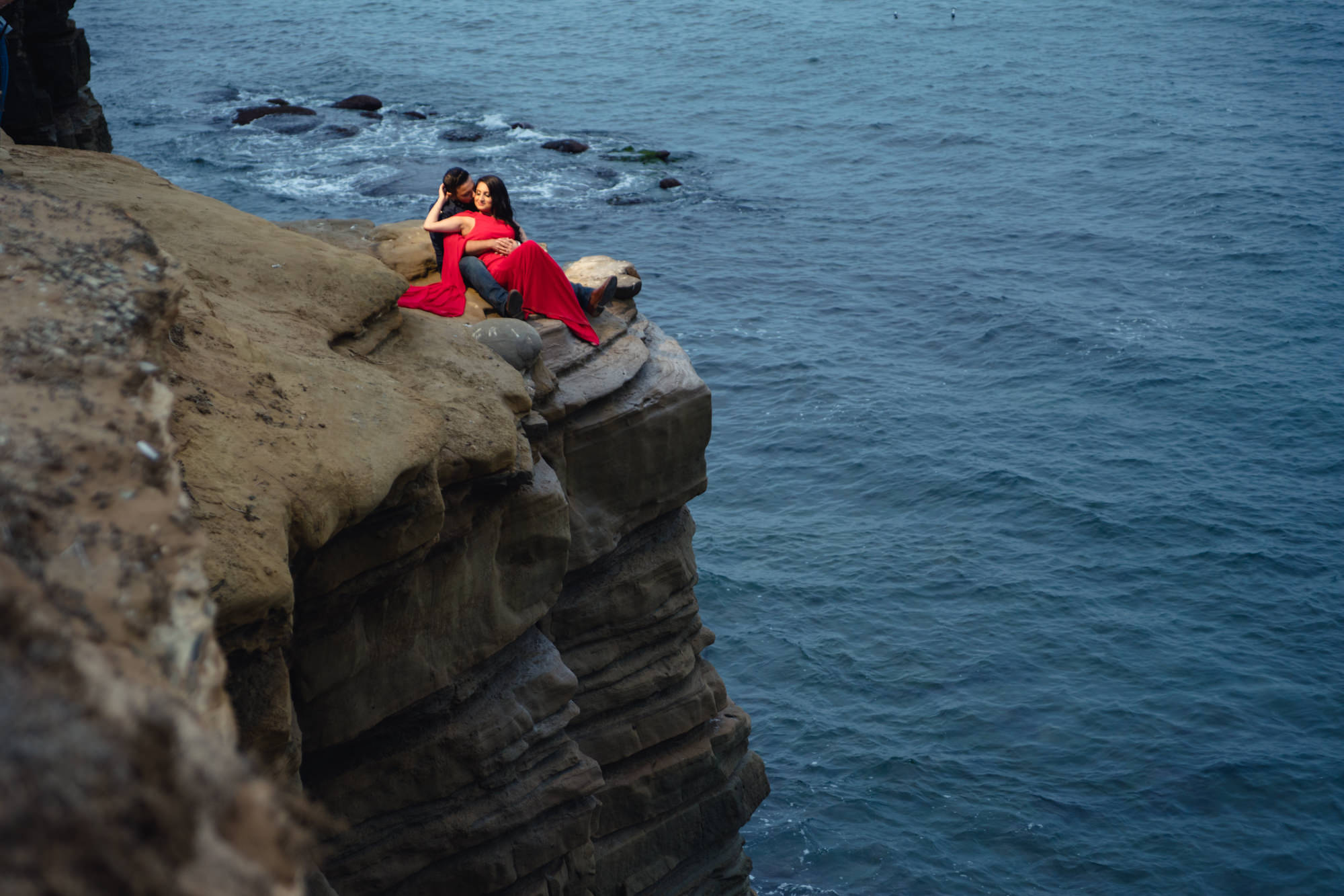 Sunset Cliffs San Diego Engagement Photos