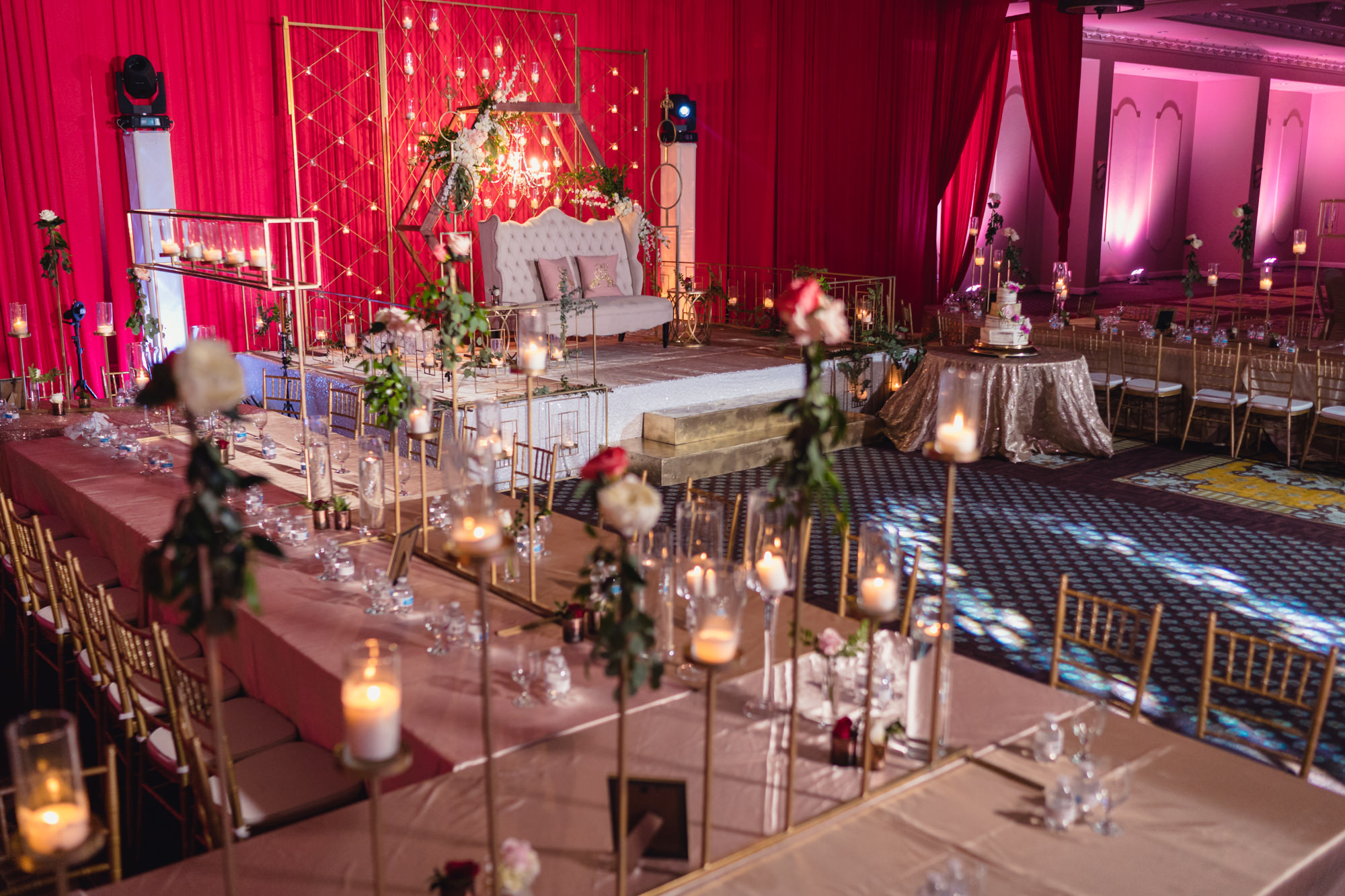 Bayou Events Center wedding reception decor ideas