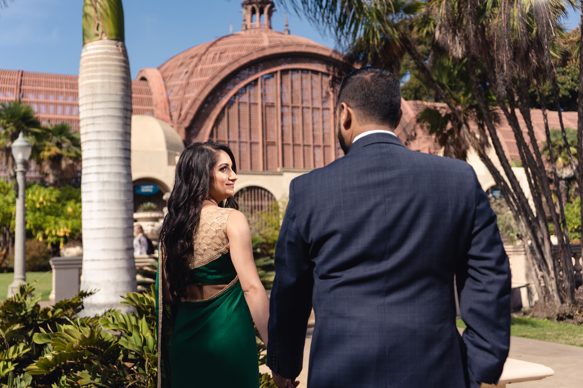 Balboa Park San Diego Engagement Photos