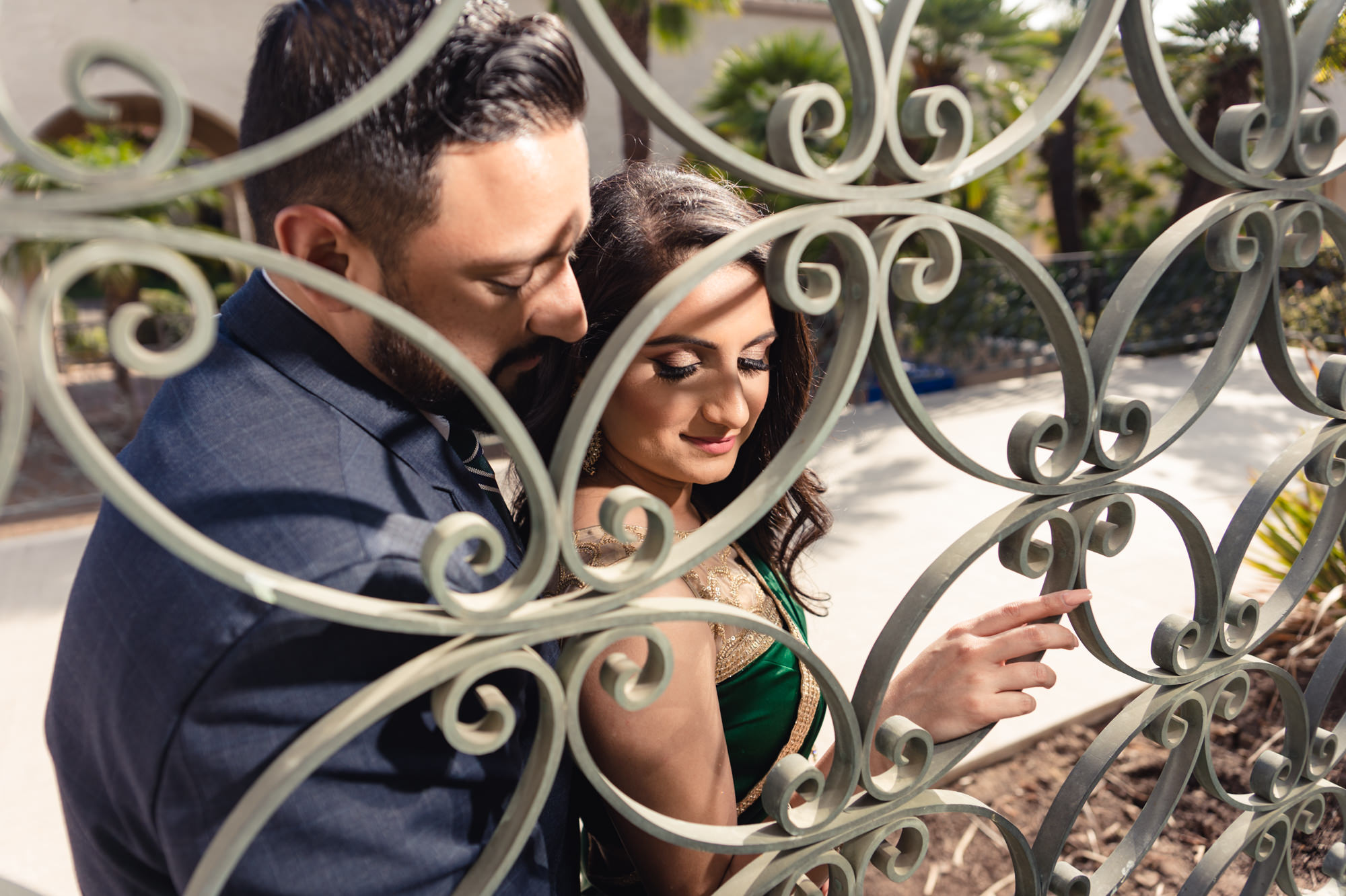 Balboa Park San Diego Engagement Photos