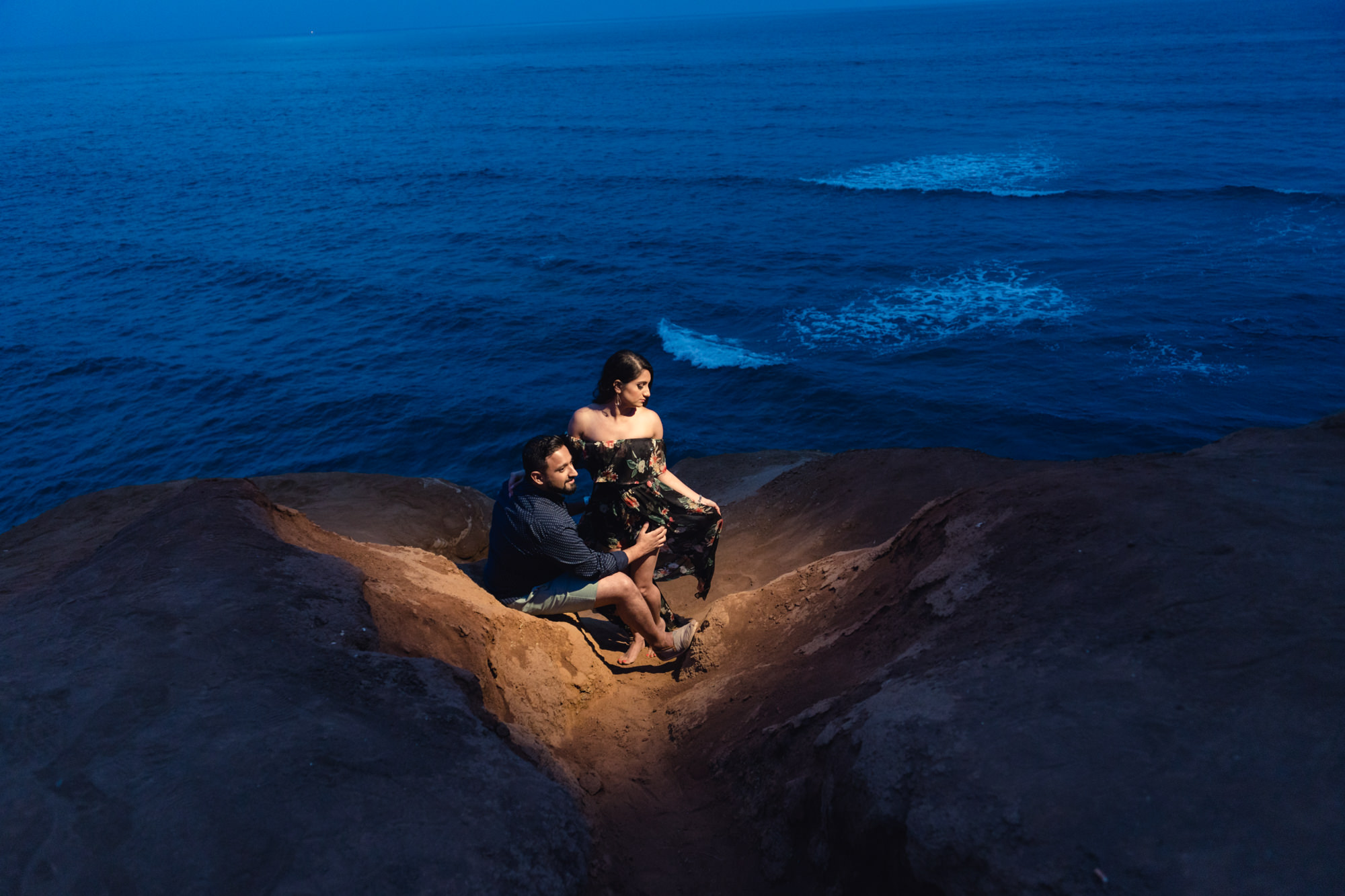 Sunset Cliffs San Diego Engagement Photos