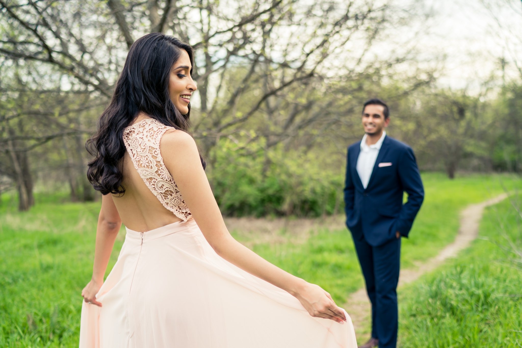 White Rock Lake Dallas Engagement Photos