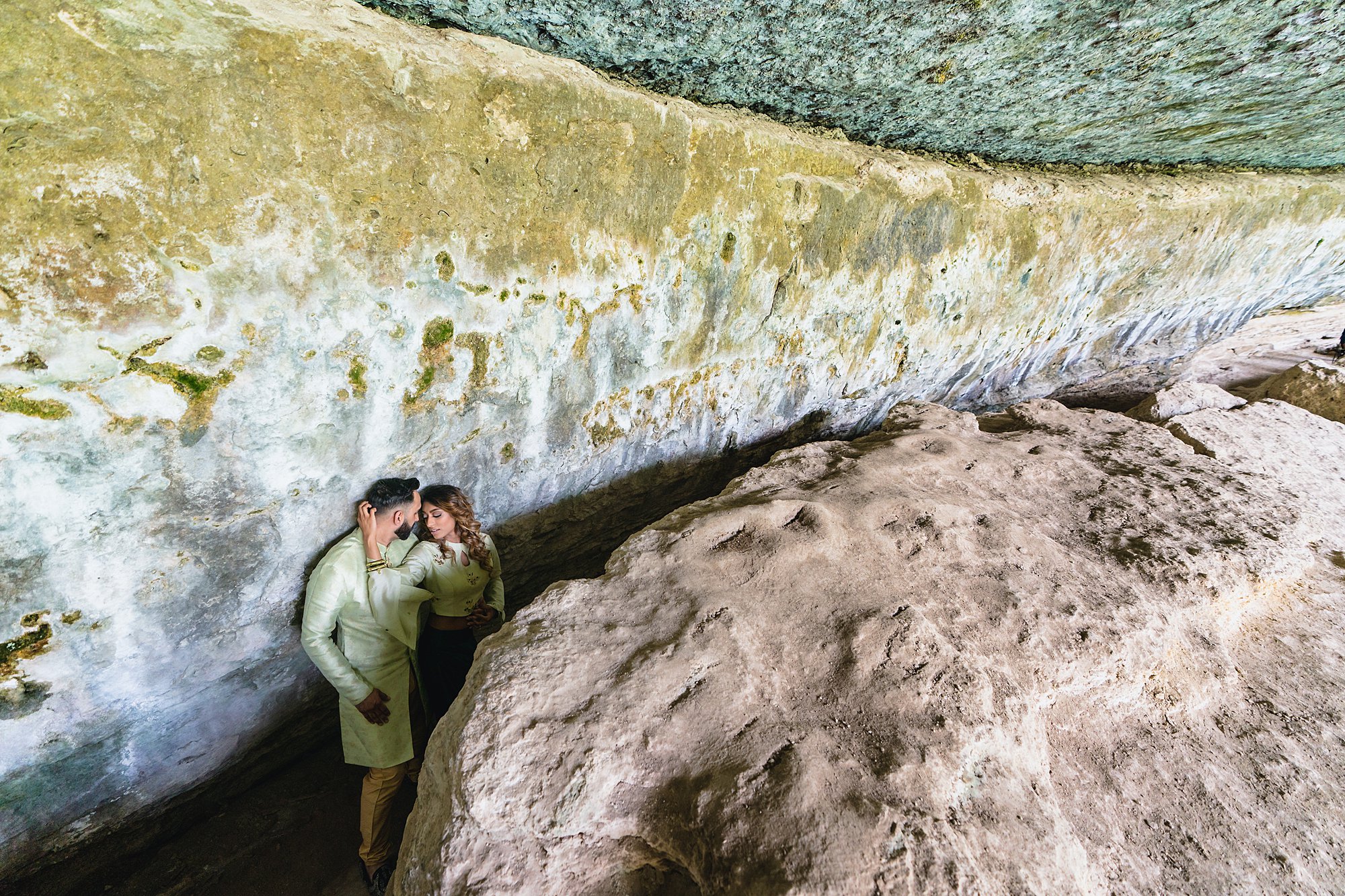 Hamilton Pool Austin Engagement Photo Shoot