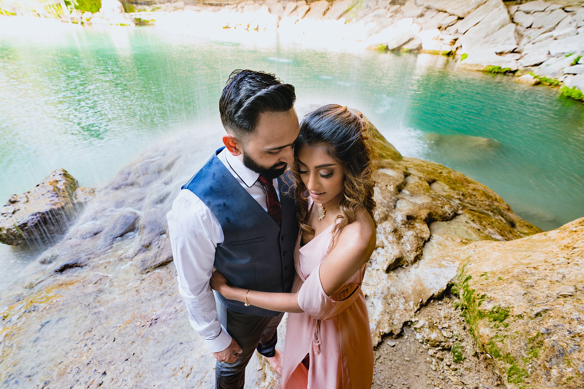 Hamilton Pool Austin Engagement Photo Shoot