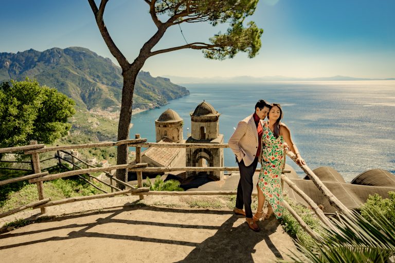 Ravello Amalfi Italy engagement photographer